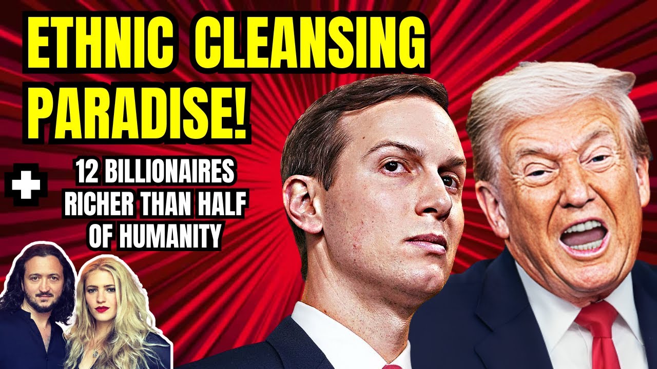 LIVE: Kushner/Trump Unveil Ethnic Cleansing Paradise + "Board of Peace"
