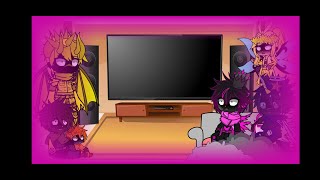 Kaijus react to Ghidorah vs king titan remake [Monstervers x Ark] Credit on description [esp/eng]