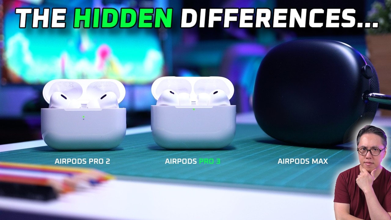 AirPods Pro 3 vs AirPods Pro 2 vs AirPods Max 🔥 Hear the Difference!