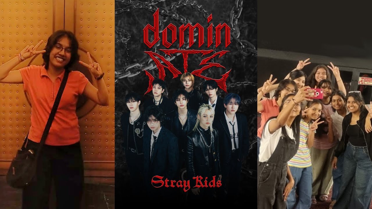 Singing And Dancing in IMAX🎬🎤 #vlog#StrayKids#The_dominATE_experience#YouMakeStrayKidsStay#fyp#viral