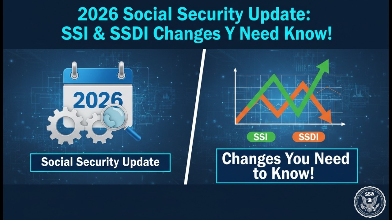 2026 Social Security Update: New SSI & SSDI Changes Revealed - YouTube