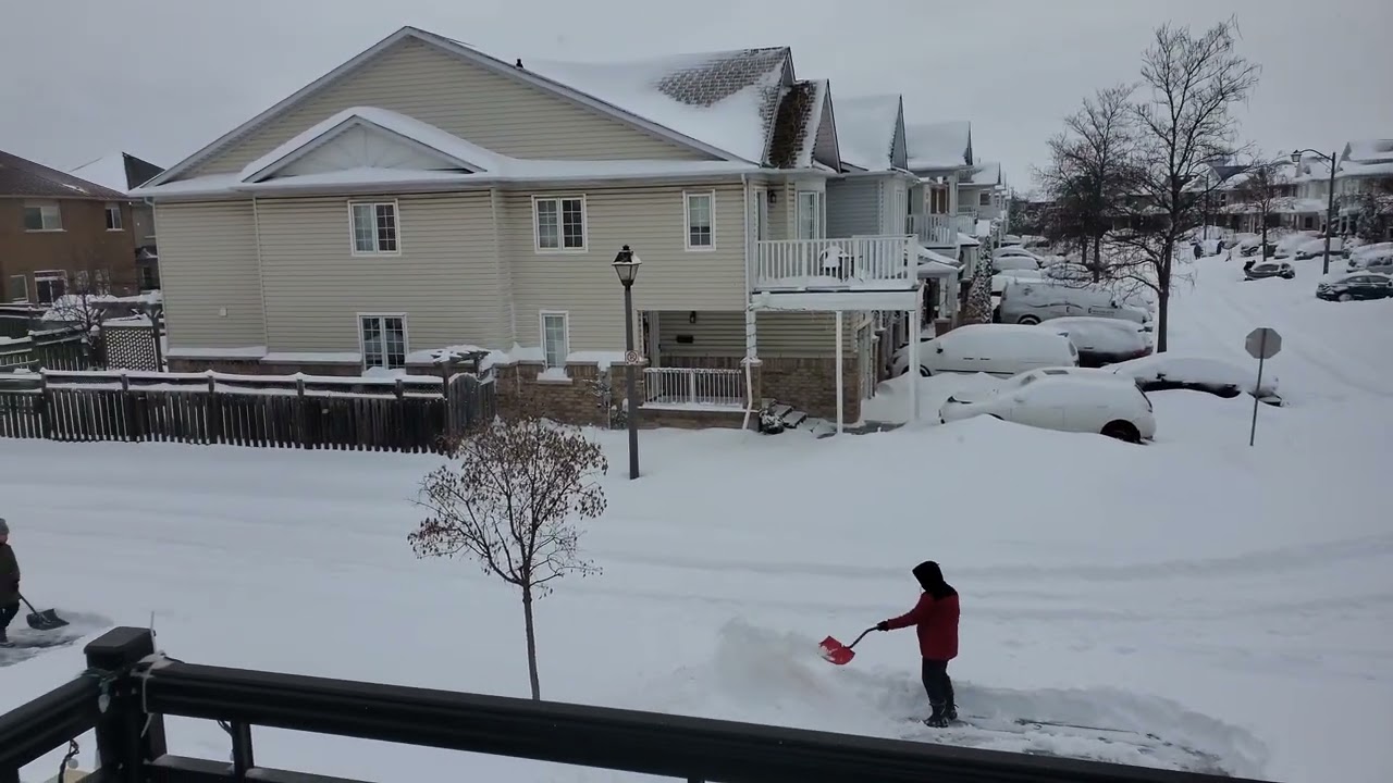 Extremely Cold Weather, Ontario 🇨🇦 Winter Snow Warning 🇨🇦 Snow Storm