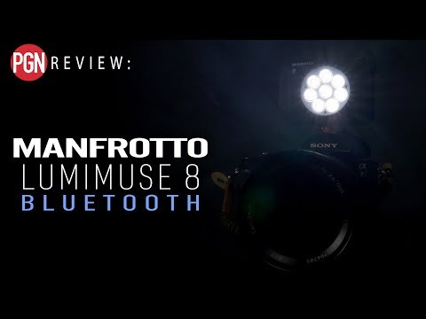 Manfrotto Lumimuse 8 Bluetooth Review - Tiny LED light for photo and video
