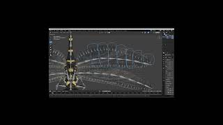 Dragonfly Rigging Tutorial | Step 19 : Checking parenting of wings bones part 1