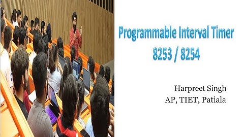 8253 8254 Programmable Interval Timer