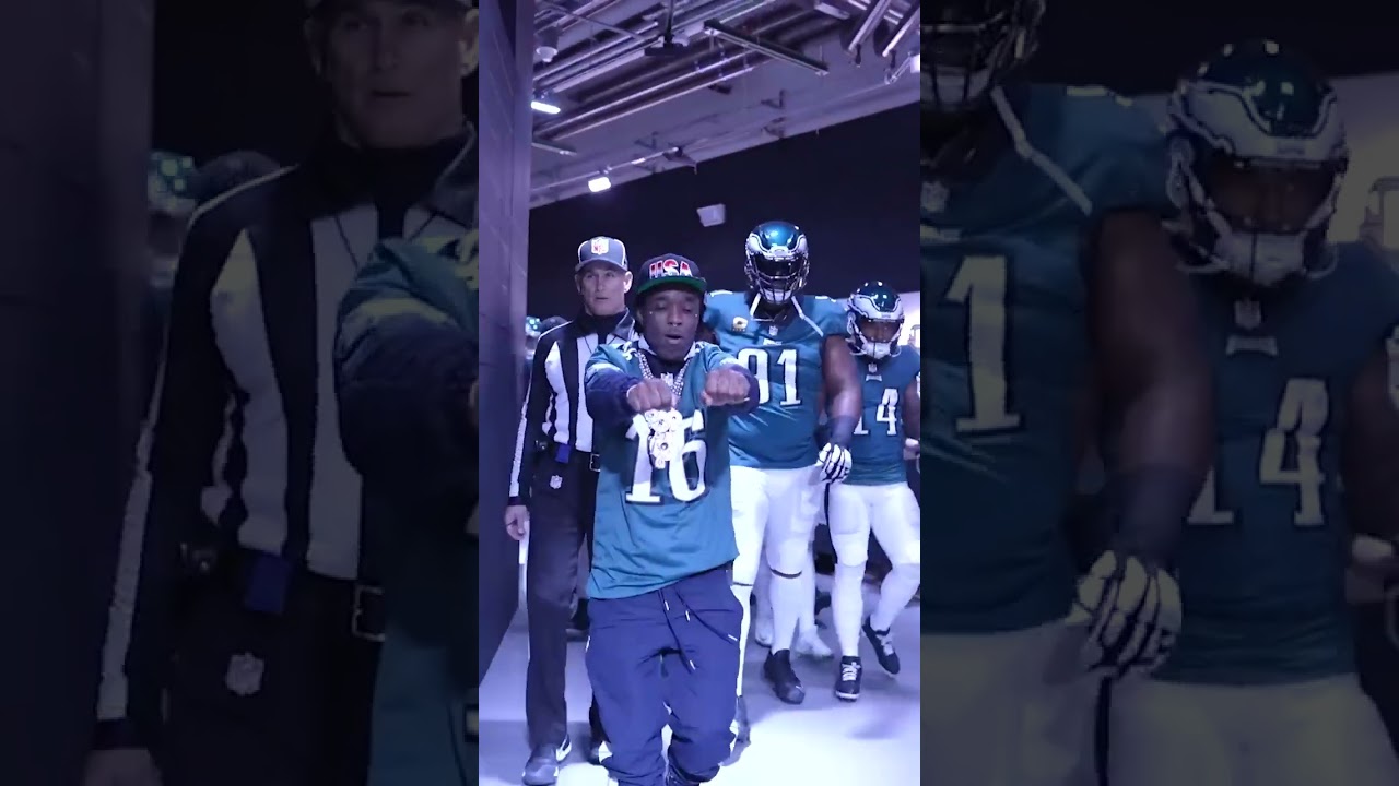 Lil Uzi’s rockin with the NFC champs 🏆🔥