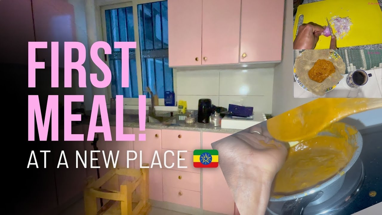 Living Alone and Making Shiro for the First Time in My New Addis Ababa Condominium 🇪🇹