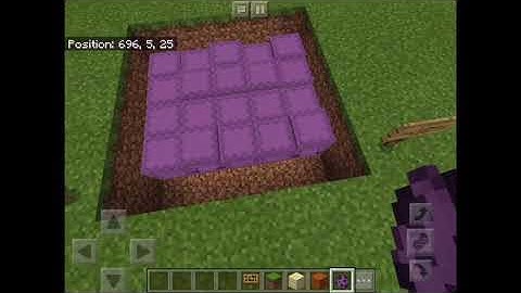 Earthquake trick mcpe
