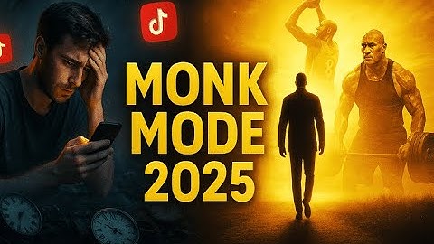 Monk Mode for Real Life — 2025 Focus System (Dark to Unstoppable)