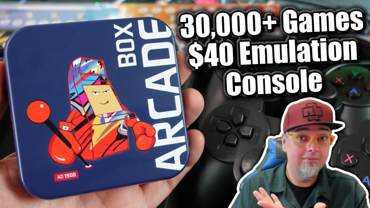 $40 Retro Emulation Console - Arcade Box With Over 30,000 Console and Arcade Games REVIEW!