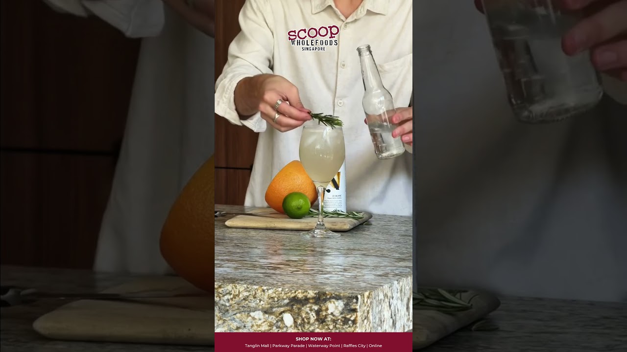 Wine Without Alcohol Spritz Recipe | Altina Le Blanc Non-Alcoholic Sparkling Wine