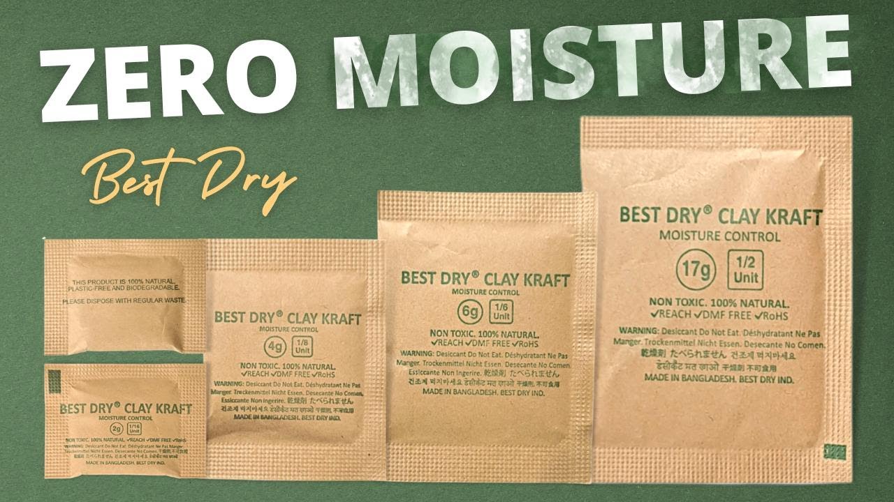 Best Dry Clay Kraft Moisture Control NonToxic 100 natural