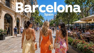 The Most Vibrant Walk in Barcelona | La Rambla, Beach & City Life