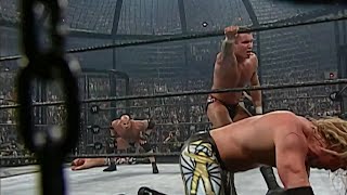All Eliminations From The Elimination Chamber Match at Summerslam 2003