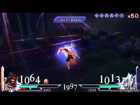 Duodecim Dissidia Final Fantasy Jecht vs Sephiroth