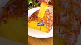 You’ve Been Cutting Pineapples Wrong 🍍 Try This Japanese Hack!