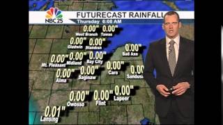 Cooler near Lake Huron tomorrow