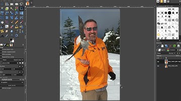 GIMP 2.10 - Quick workflow for adjusting photos using Curves and exposure.