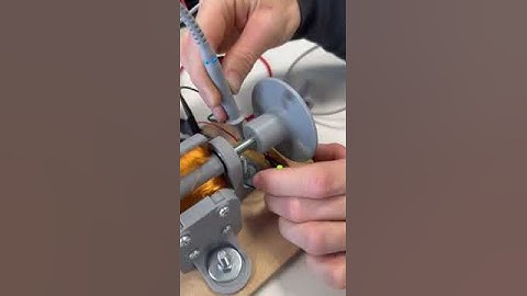 Working simple DC motor with encoder testing