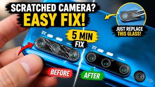 Blurry Camera? This Tiny Glass Is the Real Problem, Xiaomi Mi10 Note camera glass fix