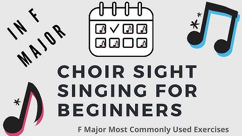 Sight Singing Exercises for Beginners