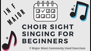 Sight Singing Exercises for Beginners