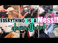 CLEAN WITH ME! | EVERYTHING IS A HUGE MESS! CLEAN + ORGANIZE