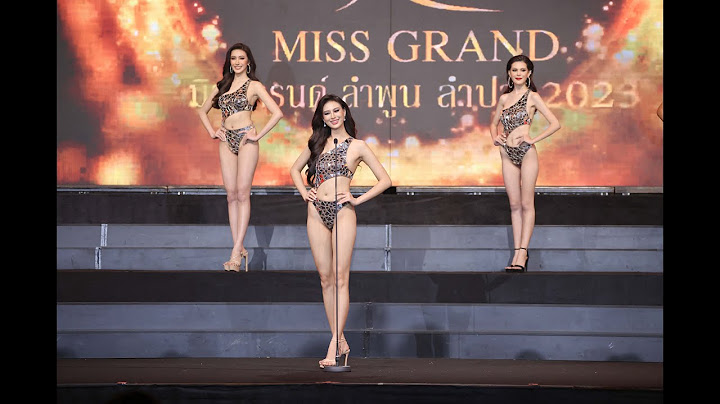 MISS GRAND LAMPHUN - LAMPANG 2023 FINAL SHOW SWIMSUIT