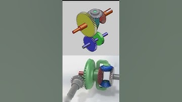 Bevel gear mechanism||mechanical mechanism||mechanism #3d #cad #solidworks