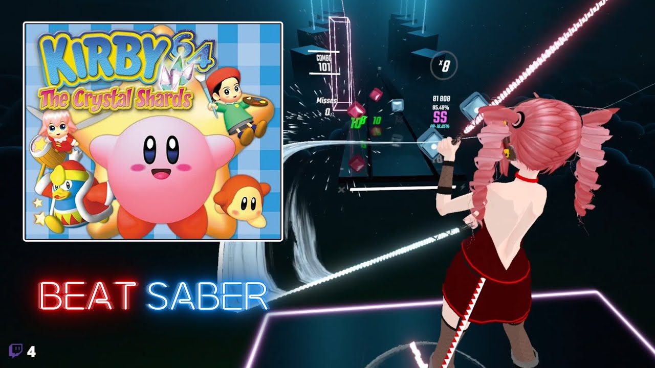 [Beat Saber]  Pop Star Plains Area | from: Kirby 64 The Crystal Shards | by: Jun Ishikawa   [FC]