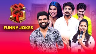 Hyper Aadi, Divya, Jessie, Pradeep | Funny Jokes | Dhee 15 | Championship Battle | ETV