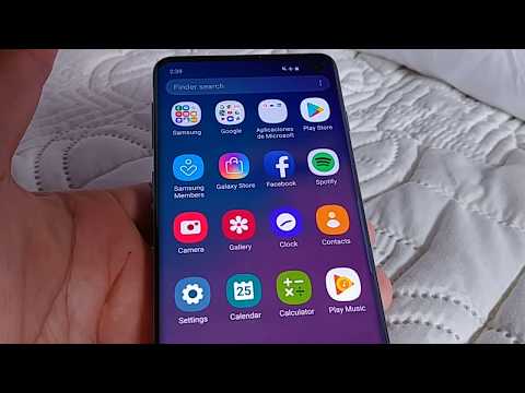 Samsung Galaxy S10 - Setting up screen lock security