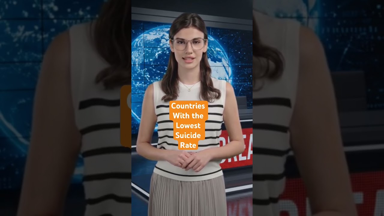 Lowest suicide rate countries in the world 
