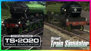 Train Simulator 2020 V.S. MSTS (Flying Scotsman) screenshot 5