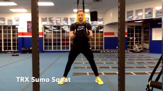 TRX Sumo Squat