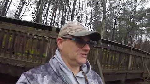 Lazy Man fishing Calvert Cliffs State Park