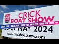 Crick show narrowboat tour sneak peak watch crick boat show 2024 come to life