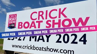 Crick Show NARROWBOAT TOUR Sneak Peak! Watch CRICK BOAT SHOW 2024 Come To Life!