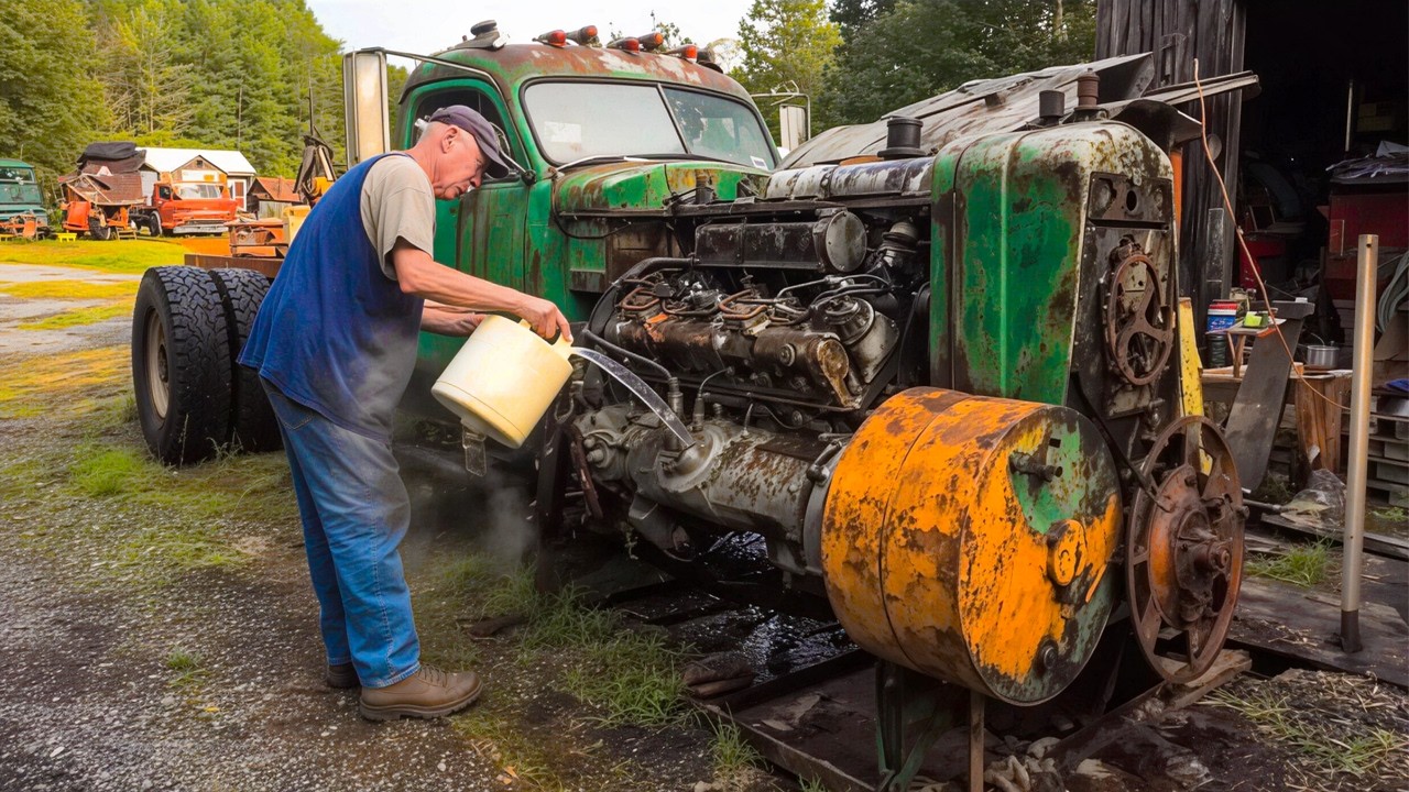 Редкие старые двигатели заводятся со звуком, который взорвет вам уши ▶17