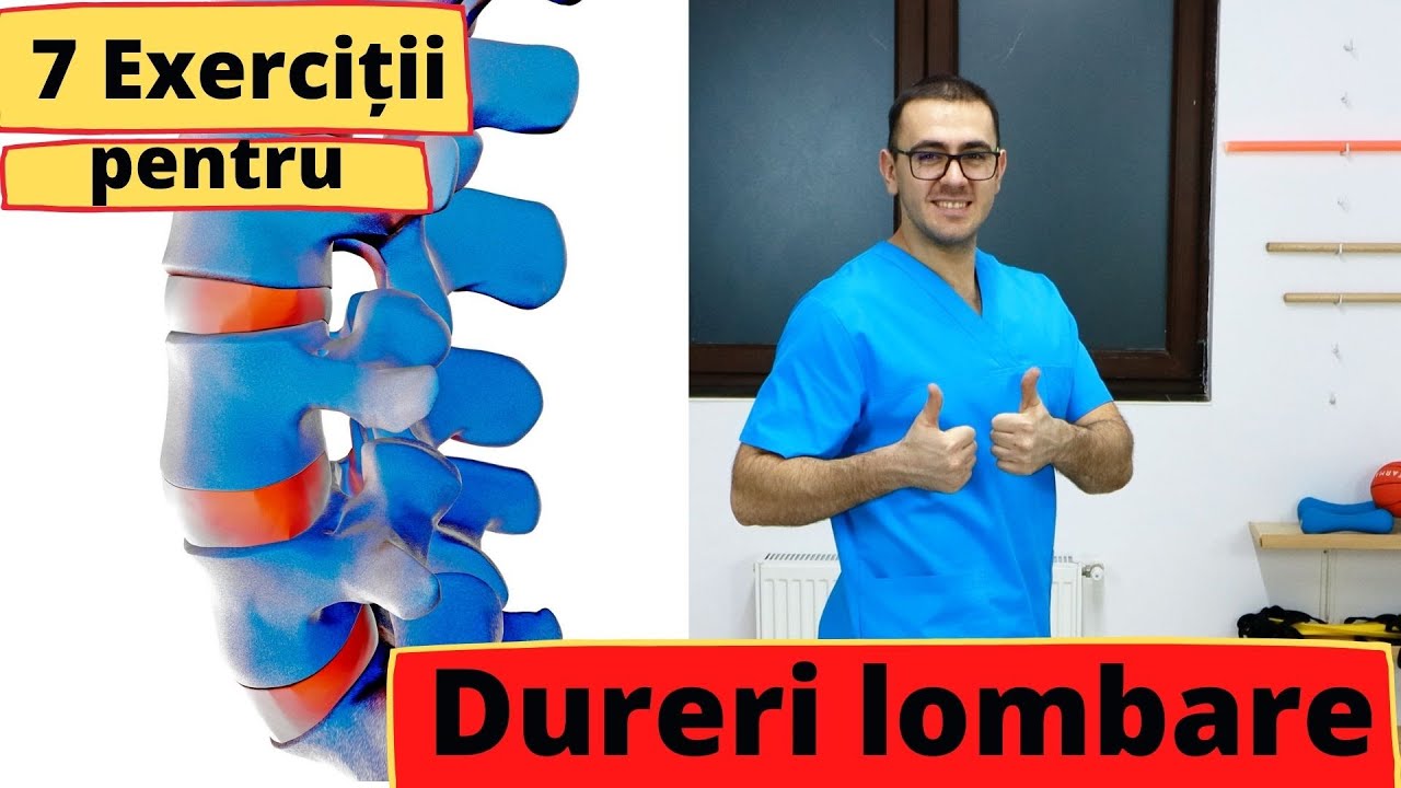 7 exercitii pentru durerile de spate.Hernie de disc. Ședința 4. #