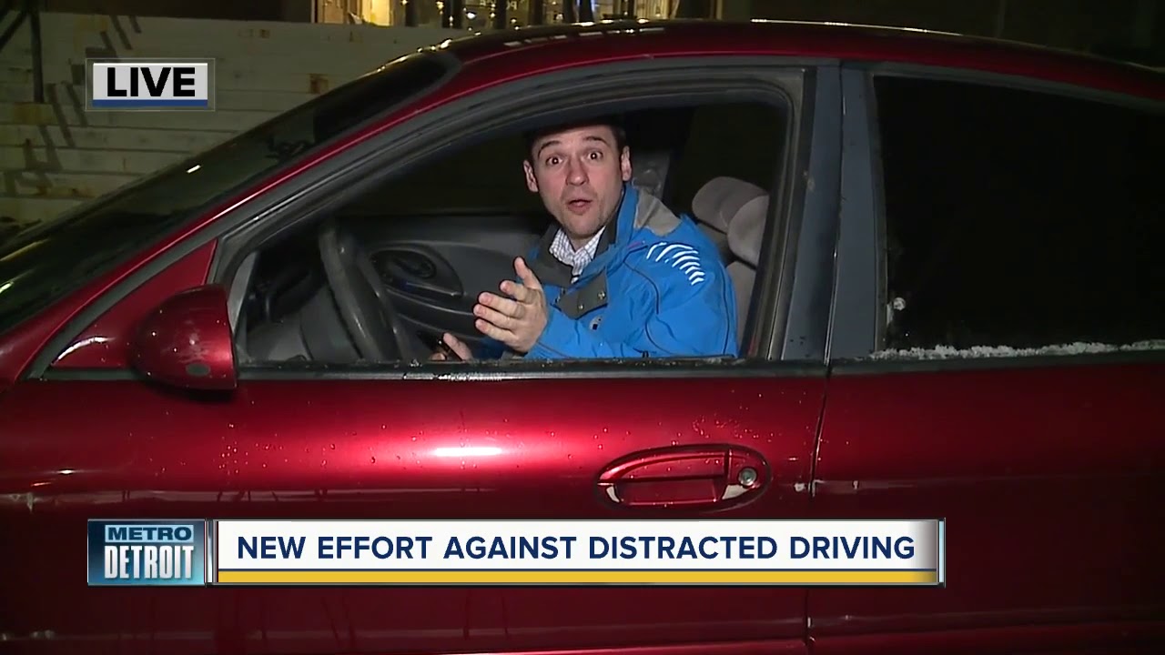 Michigan State Police cracking down on distracted driving - YouTube