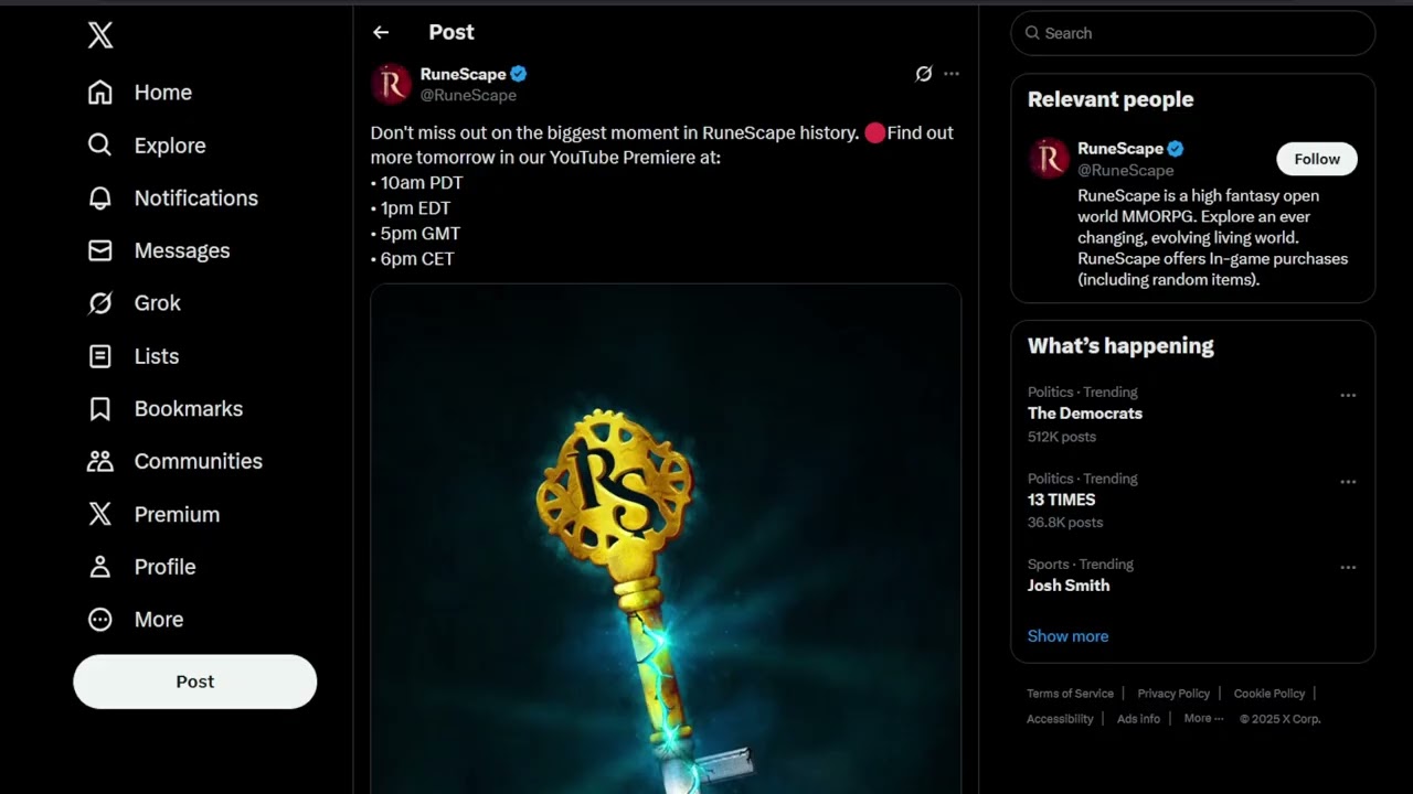 RuneScape 3 Is Saved - No More P2W Easy Progress - Tourists Lost & Gatekept