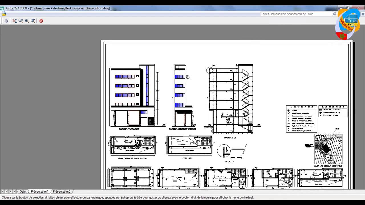 Comment Faire Une Mise En Page Sur Autocad