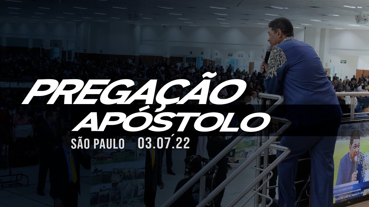 MOMENTO DE PREGAÇÃO COM O APÓSTOLO VALDEMIRO SANTIAGO