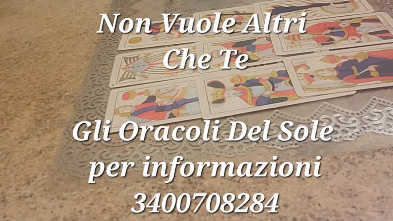 ❣️ Vuole Solo Te ❣️#tarocchi #tarot #tarocchioggi #tarocchiinterattivi #glioracolidelsole #carte