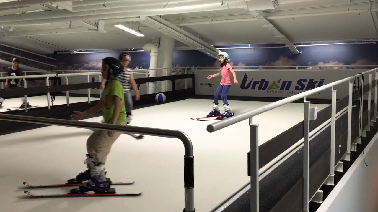 Indoor skiing Urban Ski Singapore YouTube