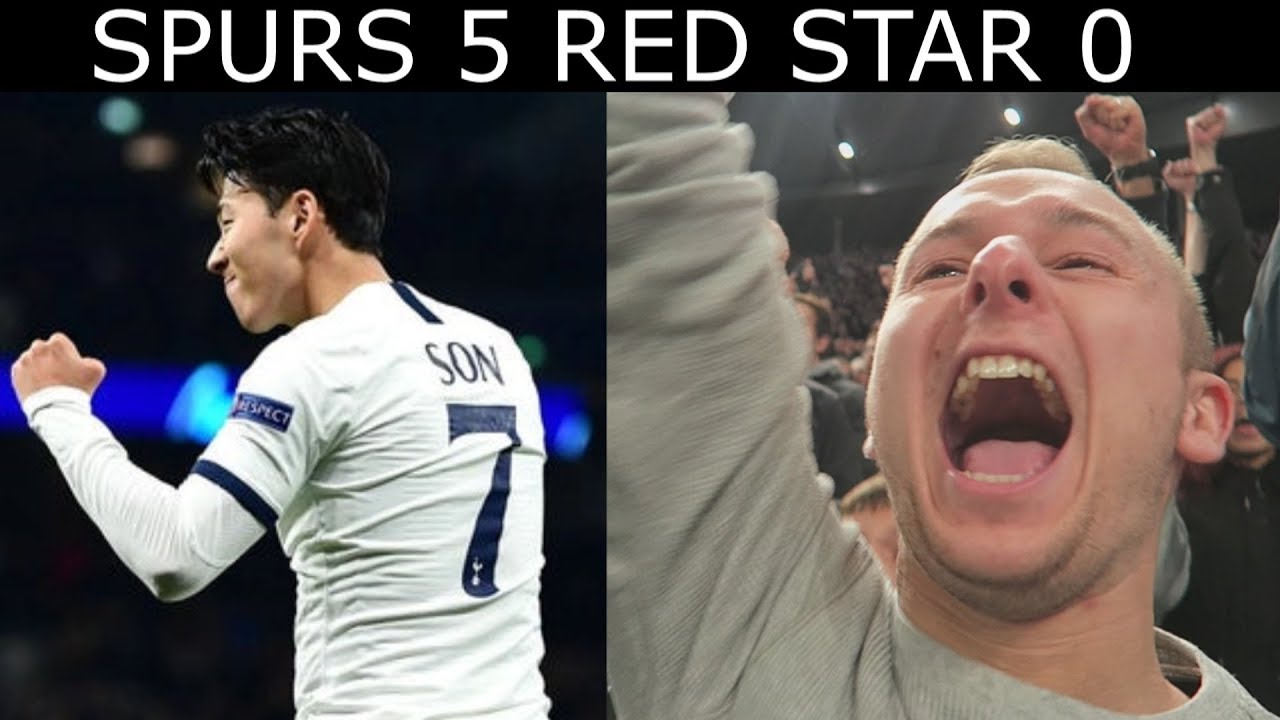 손흥민: HEUNG MIN SON AND HARRY KANE SCORE 2!! TOTTENHAM 5 REDSTAR 0
