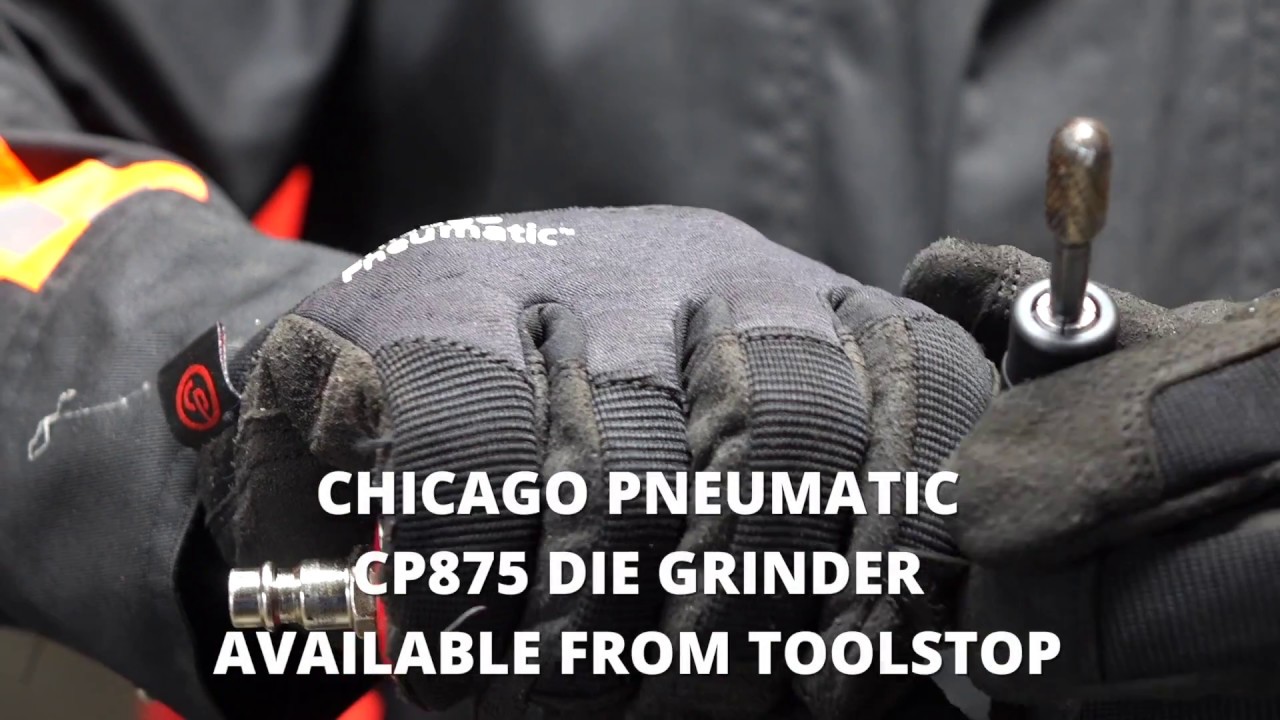Chicago Pneumatic CP875 Mini 90 Degree Die Grinder FIRST LOOK YouTube
