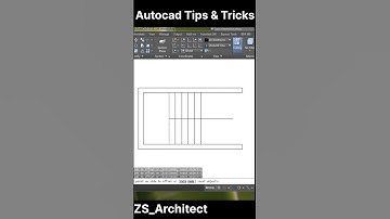 Smartwork with offset command autocad #autocad #shorts #yt #autocad3d #autocadbasics #design