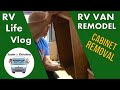 Rv vanlife  leons de rnovation darmoires dans un roadtrek vintage rv life vlog  s1e8